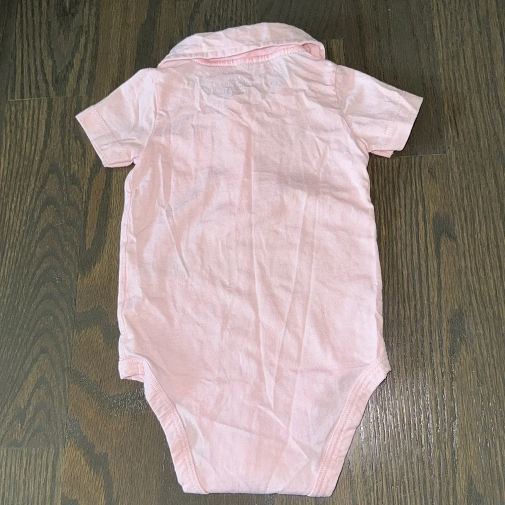 Carter's 2-Piece Polo Bodysuit & Plaid Shorts Set | 9M